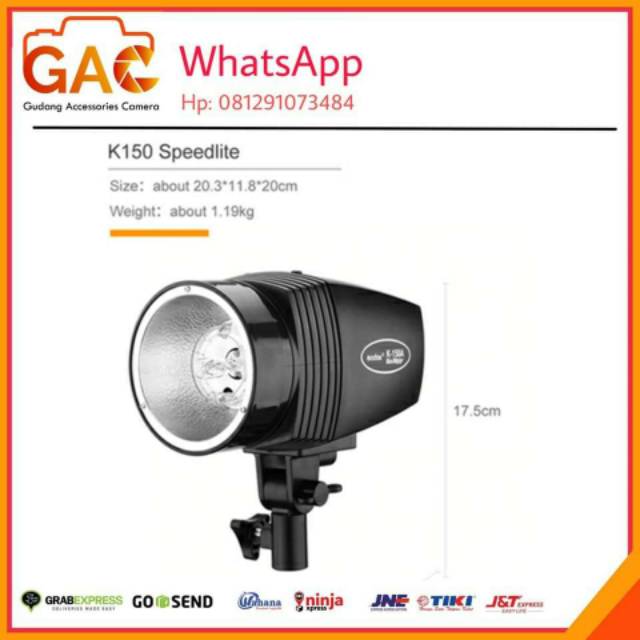 Paket lampu studio GODOX K150 K-150 Mini master