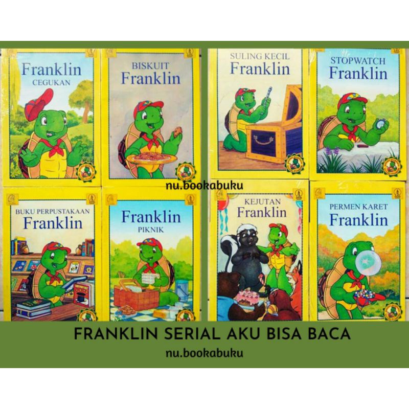 FRANKLIN langka Seri Aku Bisa Baca (cover kuning)