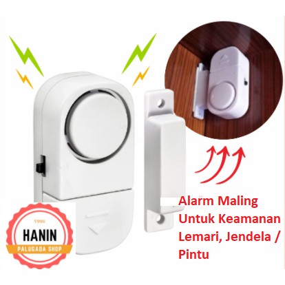 ALARM ANTI MALING | ALARM LEMARI | ALARM PINTU | ALARM JENDELA | WIRELESS ANTI MALING | BEL WIRELESS