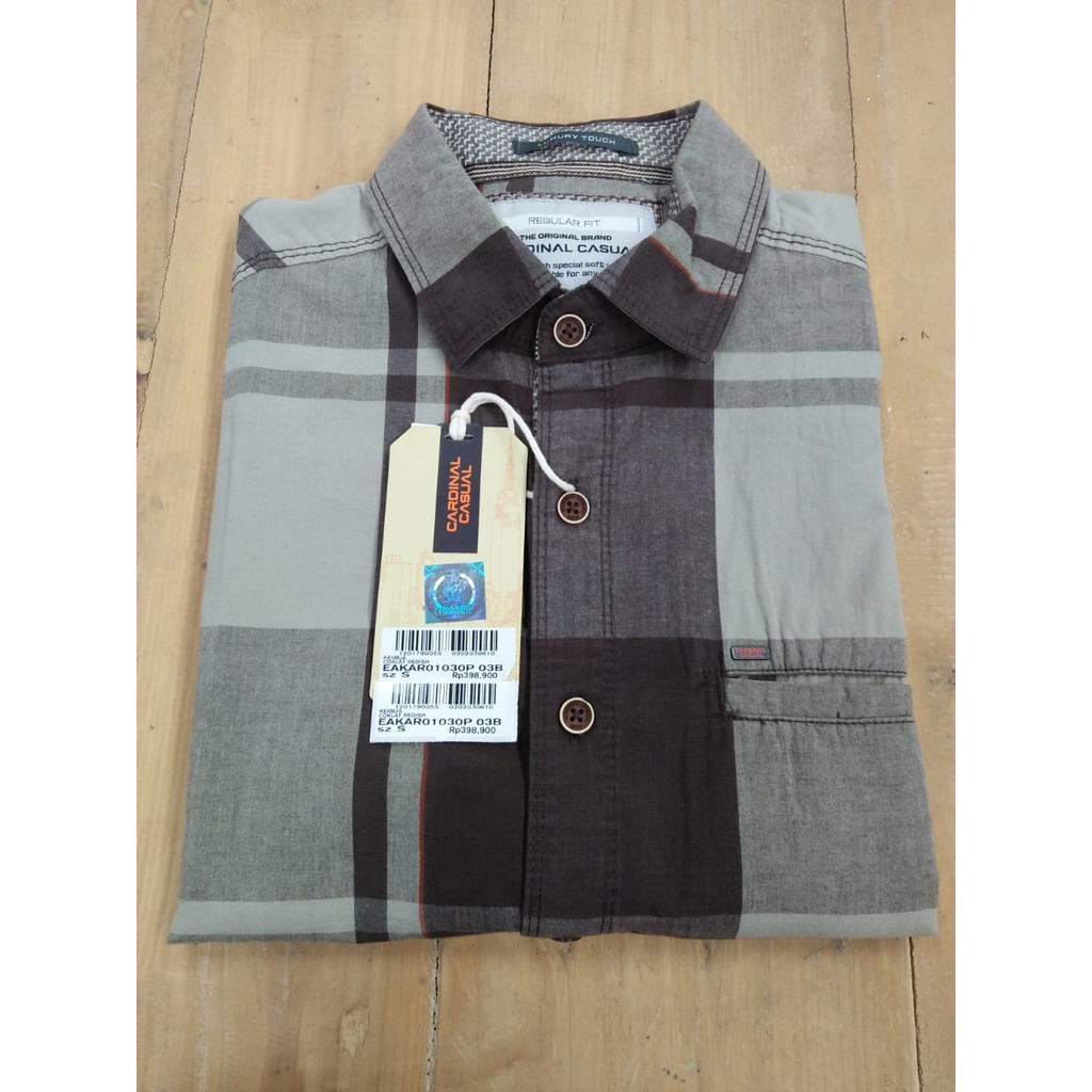 Cardinal Casual Kemeja Pria Eakar01030p03b