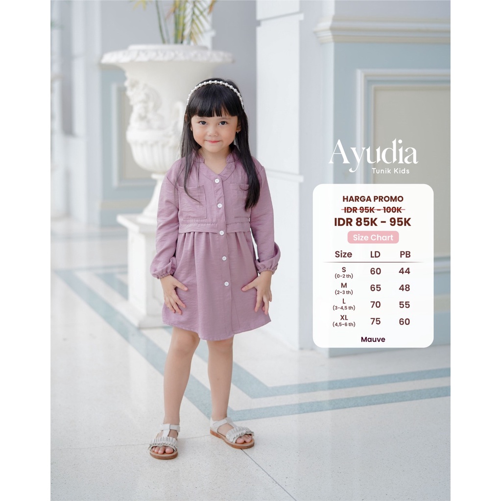 Ayudia Tunik by BBCKidswear Baju Couple Ibu Anak BATCH 2 2022