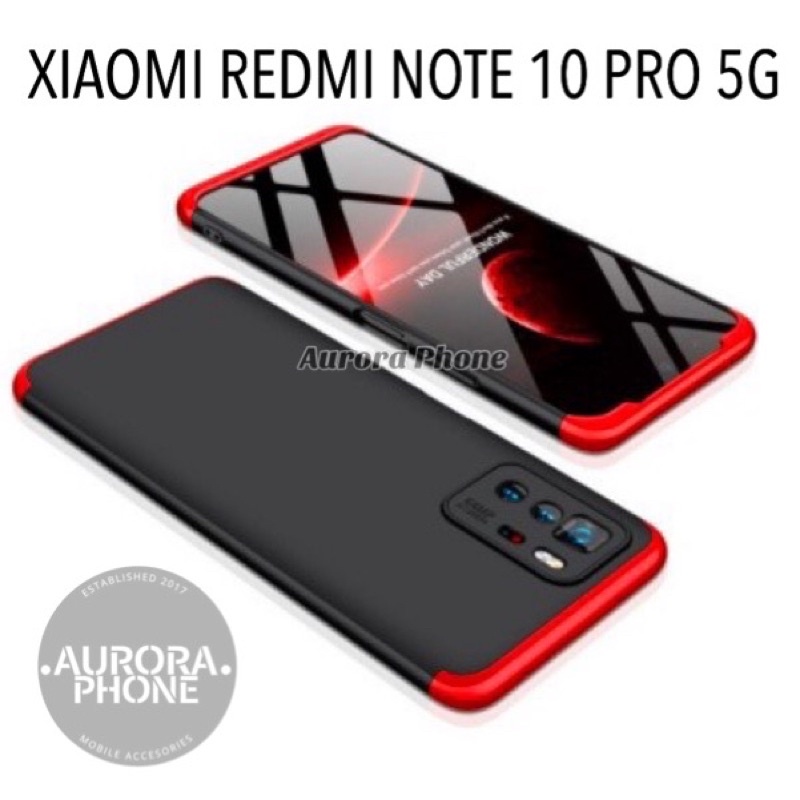 Hard Case Xiaomi Redmi Note 10 Pro 5G GKK Original Case 360 Full Armor / Redmi Note 10 Pro 5G Hard Case GKK Original Case / Redmi Note 10 Pro 5G