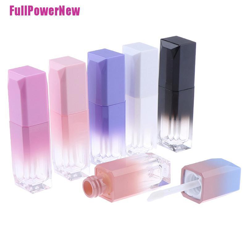 1pc Botol Kosong Lip Gloss Warna-Warni Ukuran 5ml Untuk Kosmetik