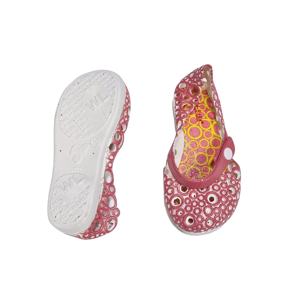 Jelly shoes anak bara bara sepatu karet import size 24 - 29 barabara 2077-2