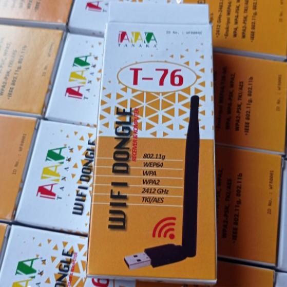 Set Box T2 Tv Digital Tanaka Dvbt2 - Paket Wifi Dongle