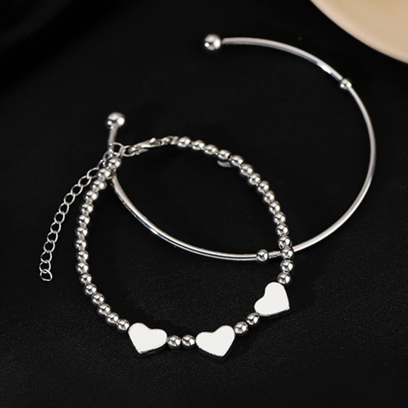 Heart Bracelet Simple Retro Korean Personality