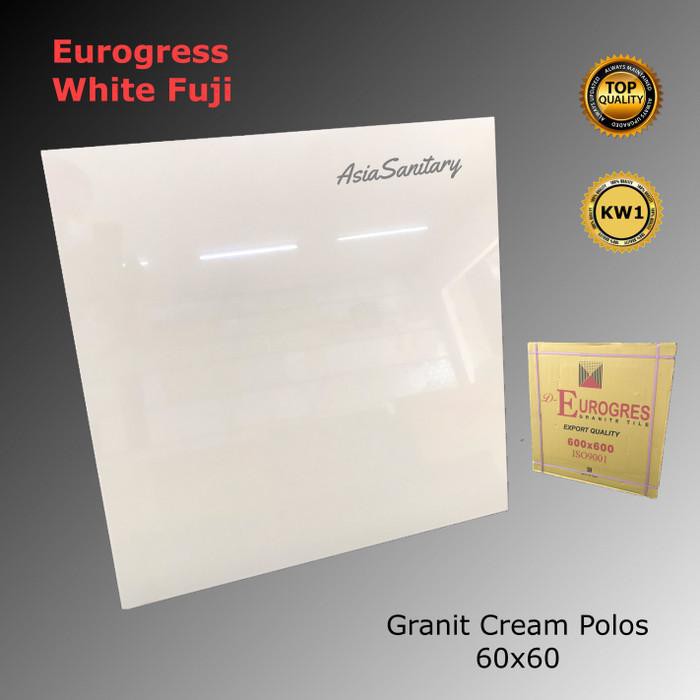 Granit Cream Polos 60x60 Kw1 Eurogress White Fuji Tools Indonesia