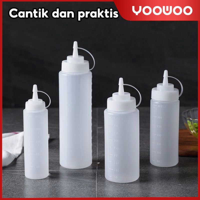 botol squize saus  / botol saus dapur rumah tangga / botol Serbaguna Murah Tebal