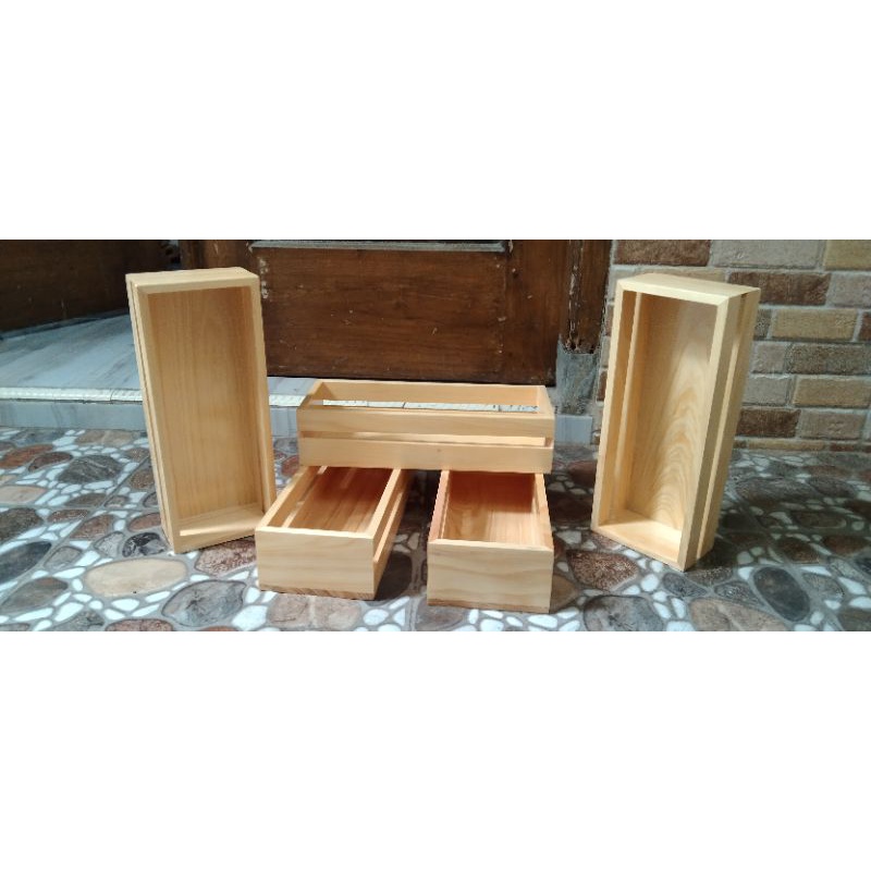 Nampan  Toples / Tray kayu / Baki Kayu Serbaguna / Tempat Toples