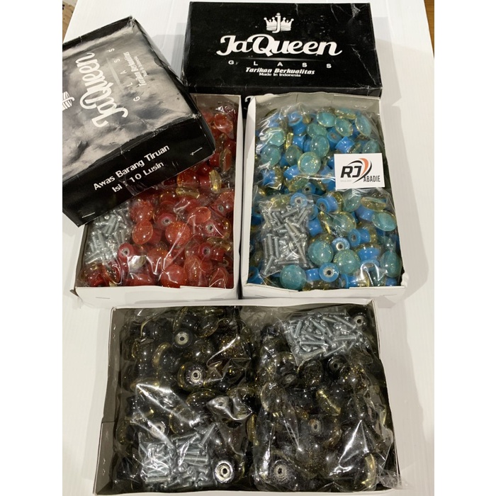 [120PCS] Tarikan Knob Knop Pelangi Gagang Laci Lemari JaQueen