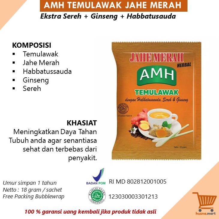 

0y✾Buruan Beli➟ AMH Temulawak Jahe Merah Minuman Herbal Renceng isi 10 Sachet 48 ➟