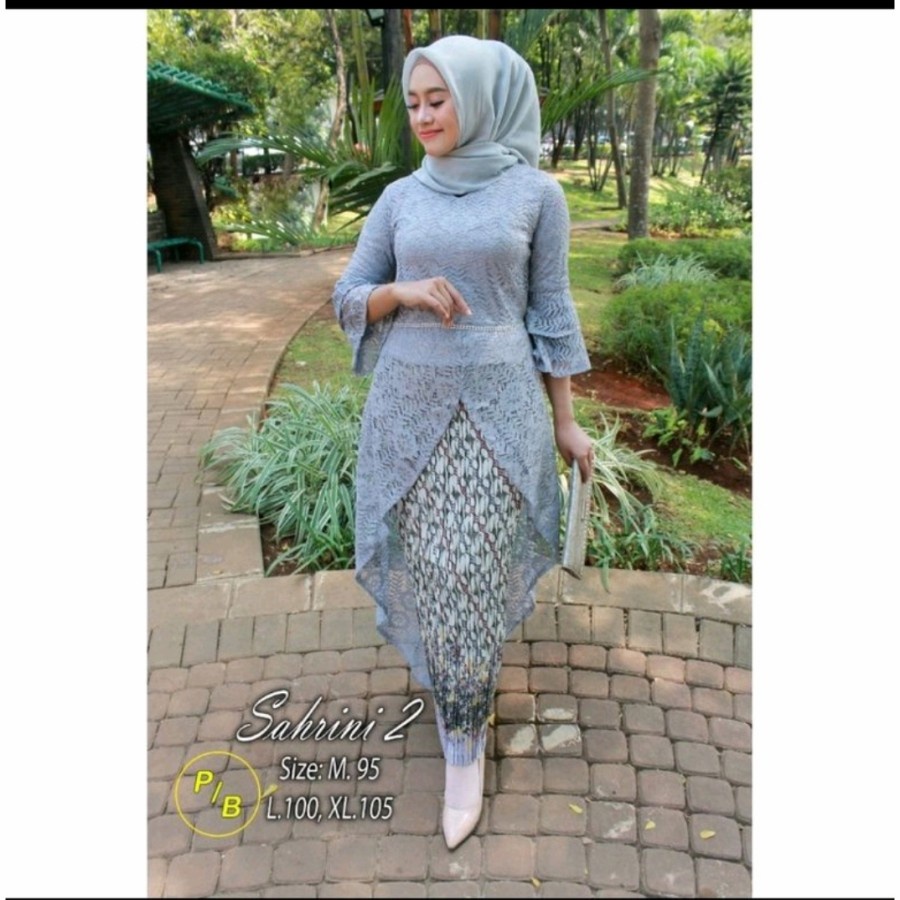 PROMO  KEBAYA, BISA COD (CUMA ATASAN SAJA) ATASAN KEBAYA BRUKAT FLOY KUTUBARU / KEBAYA SRIKANDI / ke