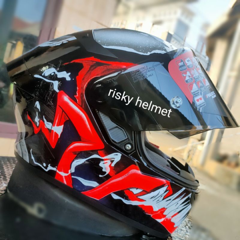 kyt tt course venom paket visor