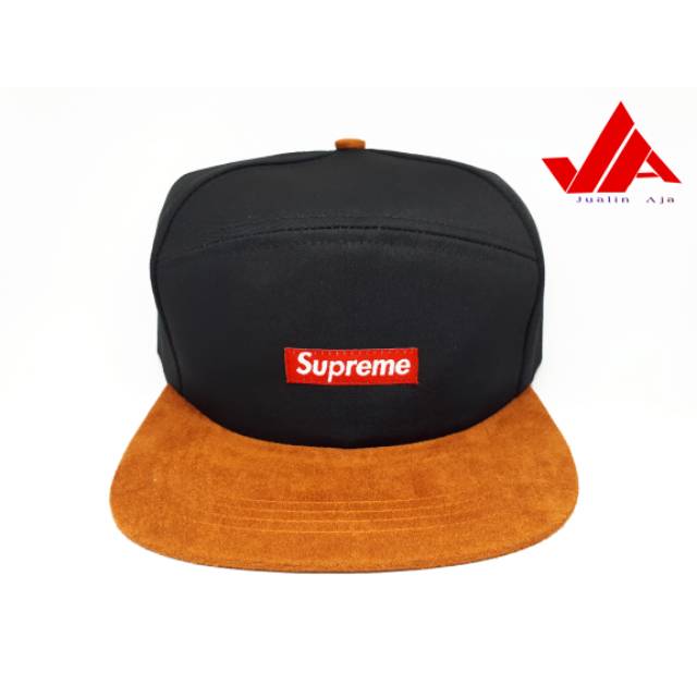 Topi Supreme Hitam || Snapback Supreme || Topi Supreme