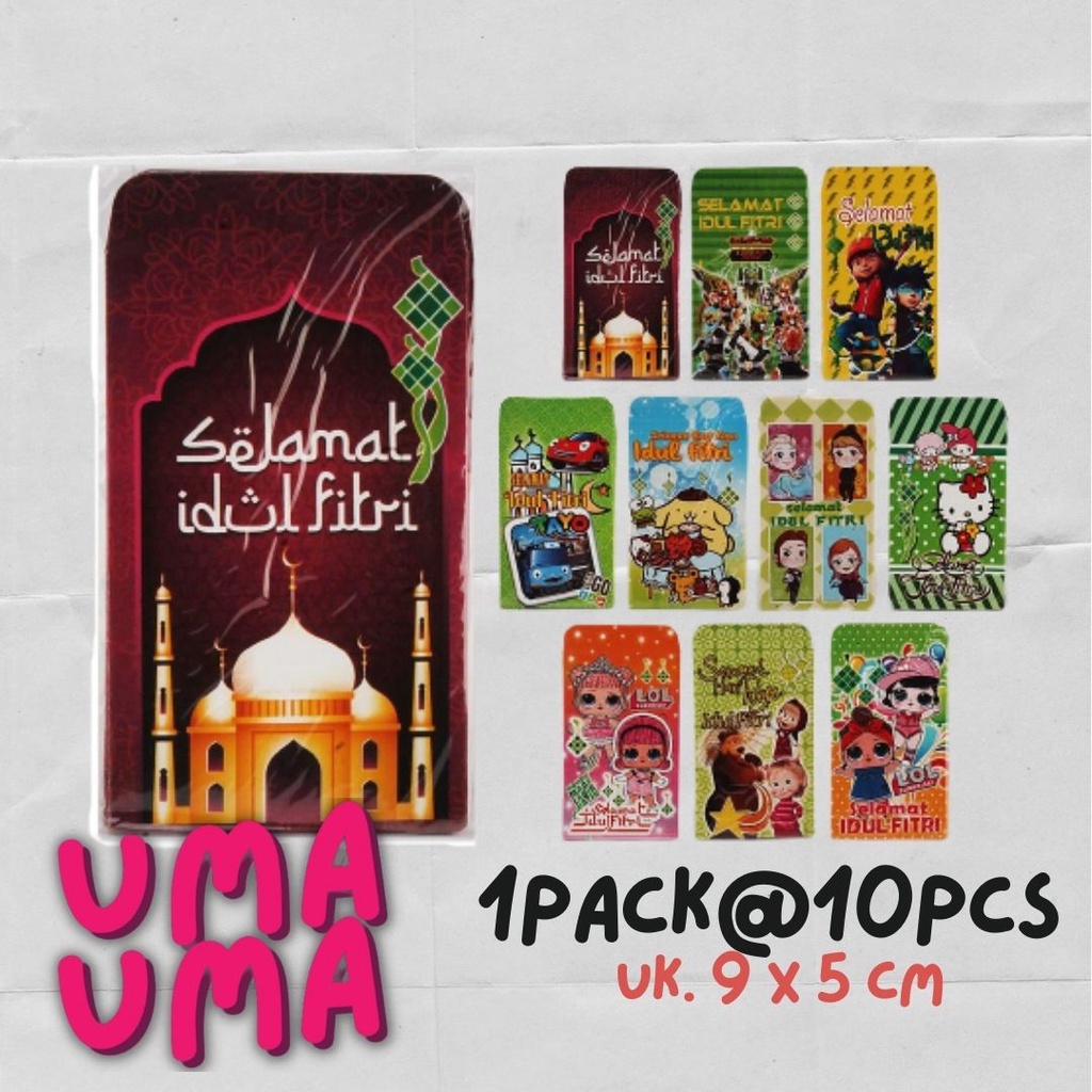 

[Isi 10] Amplop Lebaran Ukuran S
