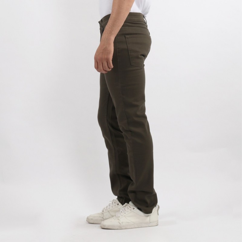 Edwin Celana Chinos Venice Olive Slim Fit Stretch