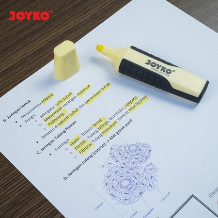 JOYKO HIGHLIGHTER / PENANDA WARNA NEON / PASTEL