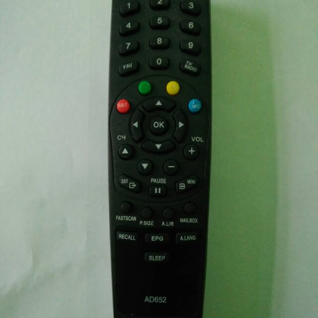 Remot receiver parabola orange tv