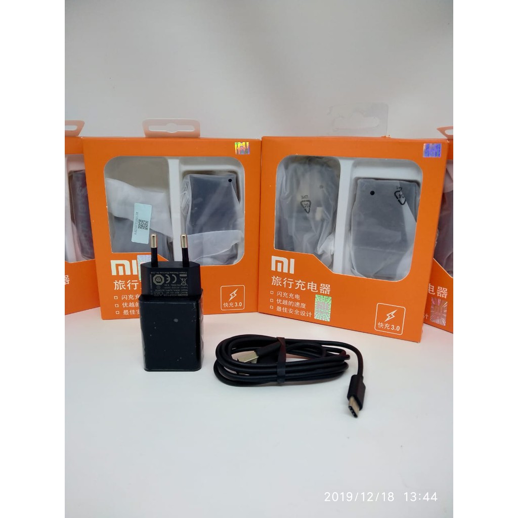 Charger Xiaomi type C fast charging quick charge Qualcomm 3.0