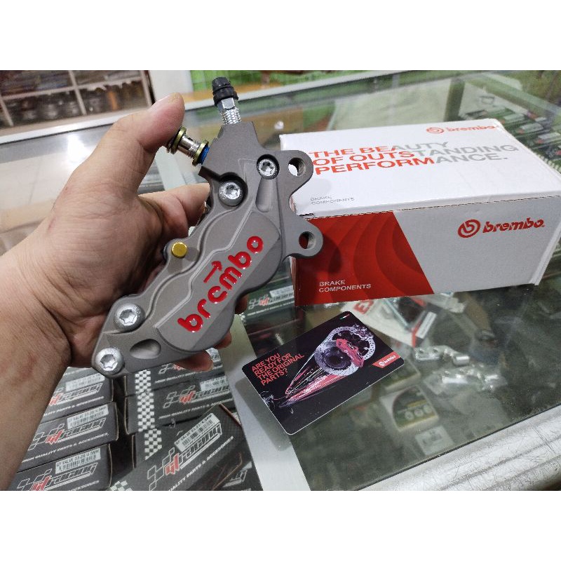 KALIPER BREMBO 4P BIG / CALIPER BREMBO 4 PISTON BIG THAILAND | Shopee ...