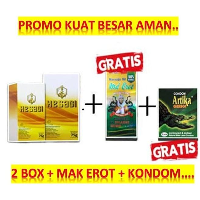 TERMURAH PROMO 2BOX+BONUS PAKET OBAT HERBAL PRIA KESAGI/ KOSAGI