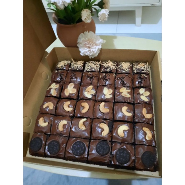 

Brownies Fudgy & shiny crust/ Brownies sekat/ Brownies Coklat