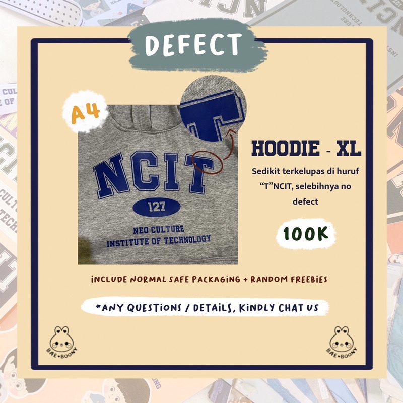 [DEFECT &amp; SAMPLE] NCIT Products by Baeboony