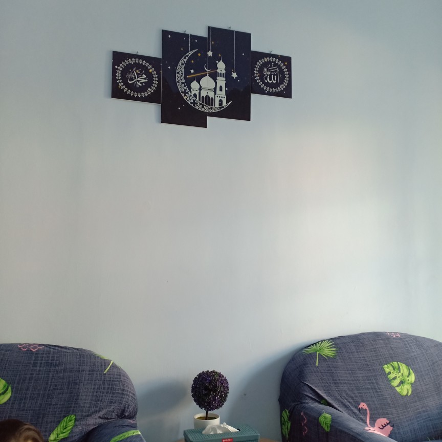 Wooden Projects Kaligrafi Hiasan Dinding Rumah Kaligrafi Allah Muhammad Masjid Shaby - Gsb1