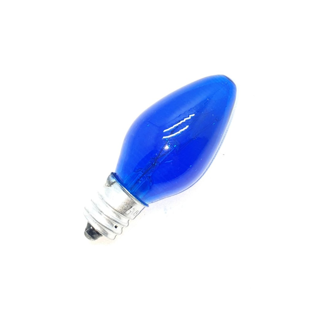 AVT E12 BIRU Lampu Bohlam Cabe / Dop Lombok / Refill Lampu Tidur