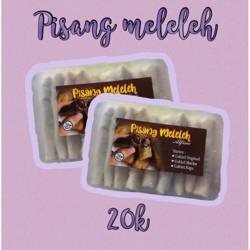 

Pisang meleleh