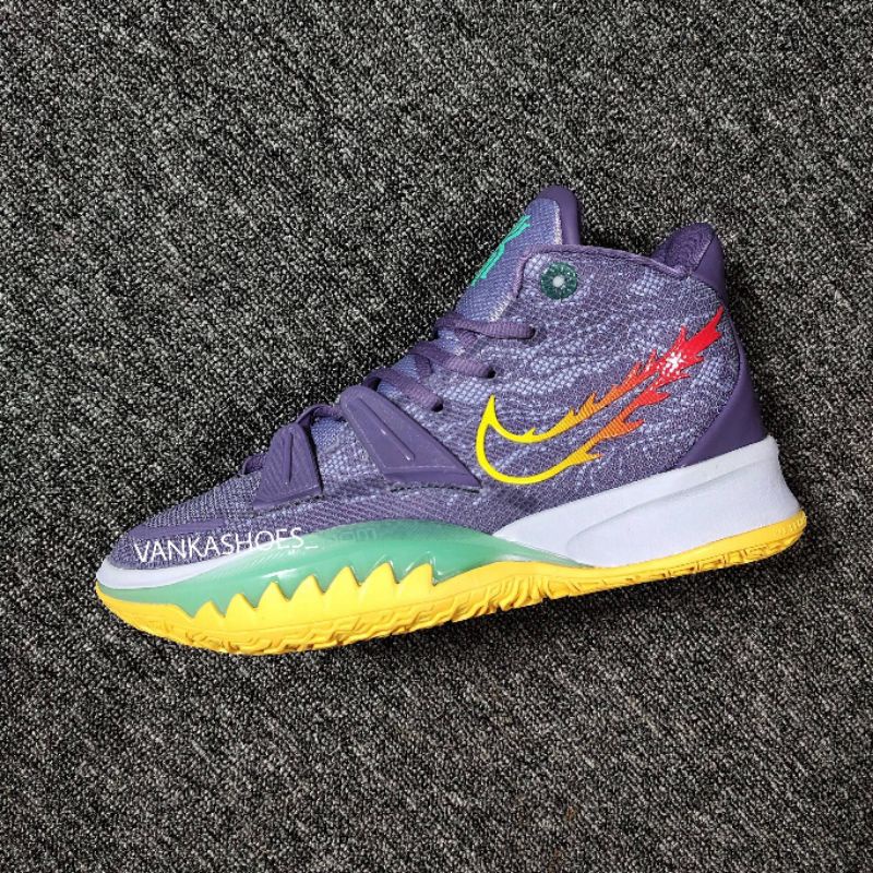 KYRIE 7 DAYBREAK SIREN RED CITRON PULSE