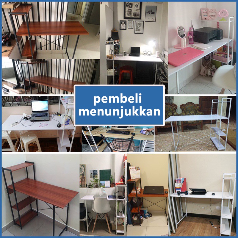 Weyon Sakura Meja Komputer/Meja belajar/meja kantor/meja pc/Meja 1 Meter/lemari meja belajar(H table)