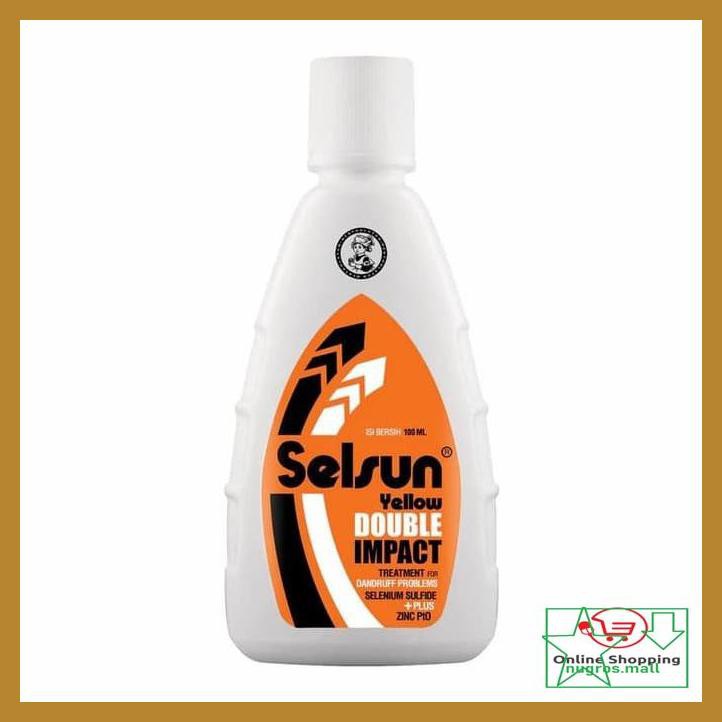 57Ry578T- Selsun Yellow Double Impact Shampoo 100Ml 4T457R68-