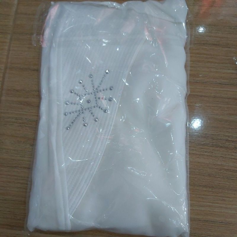 KHIMAR ANDINE ORI KARANGGO-PUTIH BW