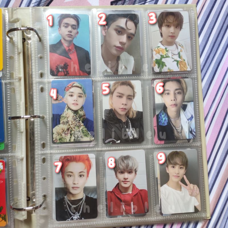 NCT Resonance pt 1 2 kihno past future departure arrival taeyong lucas mark johnny haechan photocard