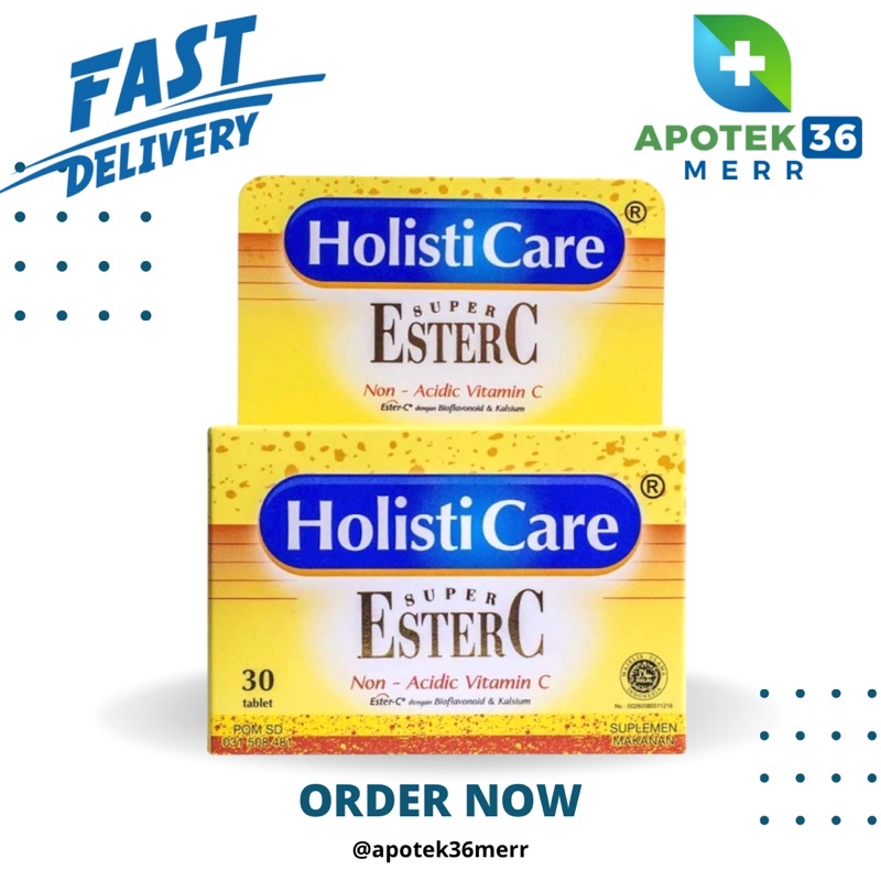 ESTER C HOLISTICARE BOTOL ISI 30