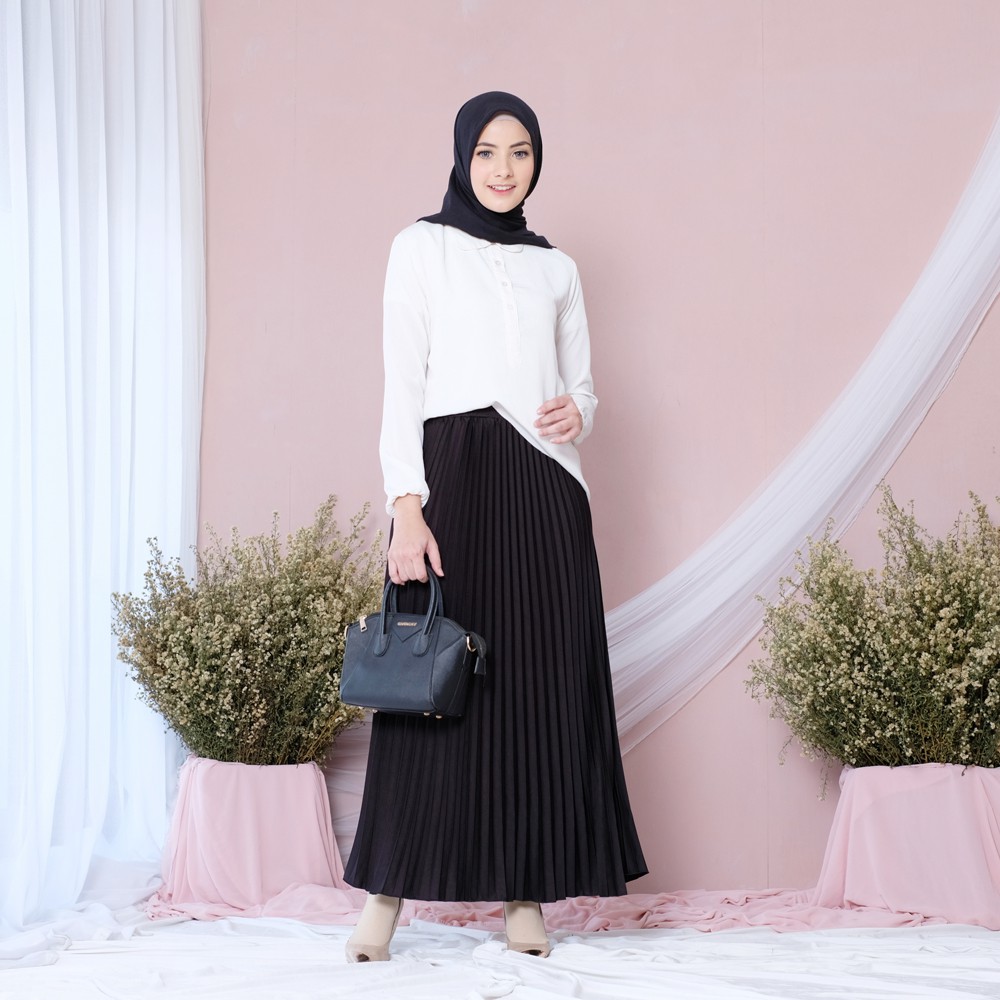 PLIZI Skirt - Rok Plisket by Hijab Mamah icis