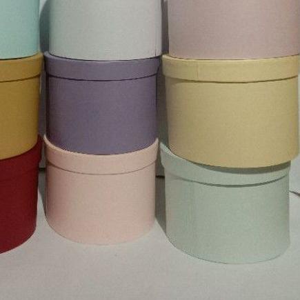 

➹ Gift Box Bulat D20T12/BloomBox Flower/Round Flower Box/Box Bulat/Box Bunga/Box Bunga Bulat ➣