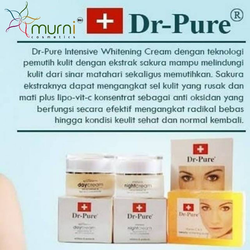 DR-PURE PAKET (3 IN 1) DAY + NIGHT CREAM + BEAUTY BRIGHTENING SOAP