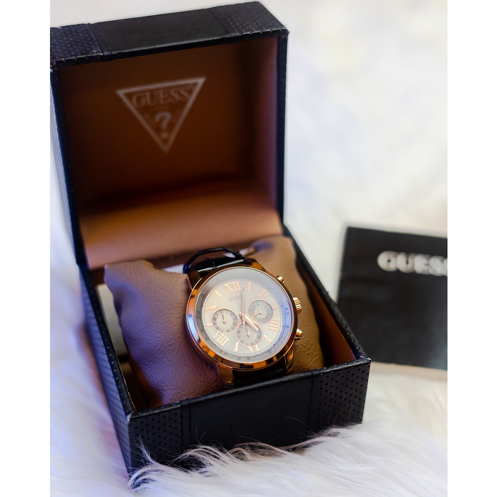 JAM TANGAN PRIA GUESS MAN WATCH W0380G4 ANALOG WATCH ORIGINAL