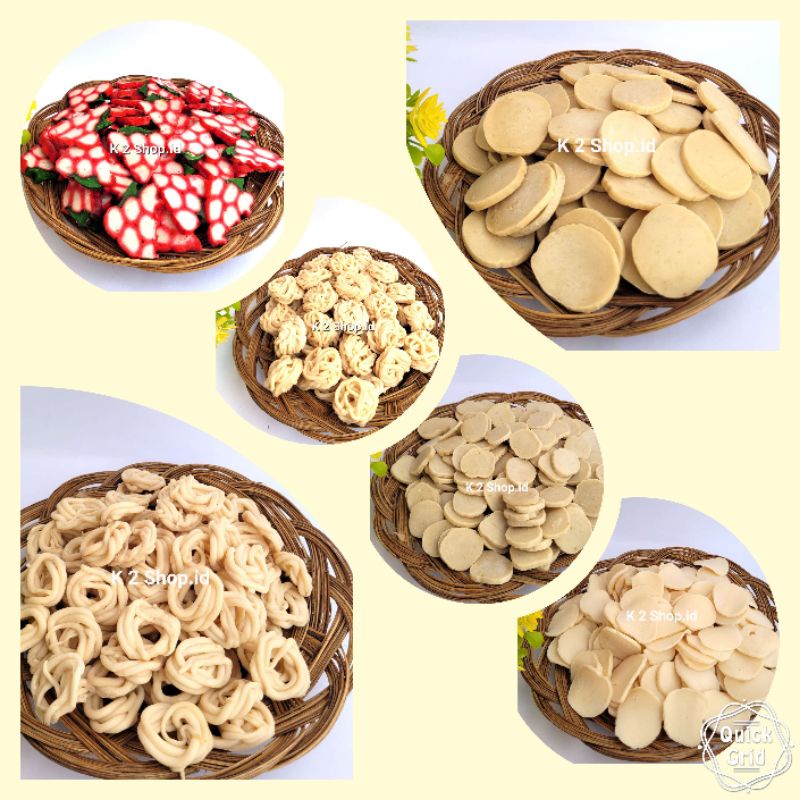 

Kerupuk Kemplang Ikan Palembang Best Seller 500 GR
