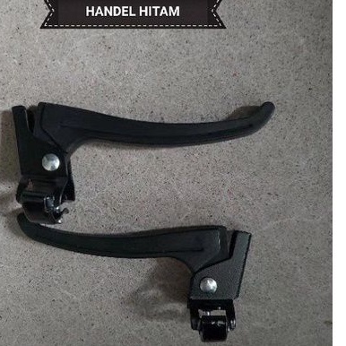 Handle sepeda hitam panjang kualitas baik