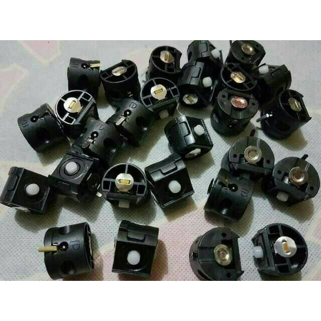 STR-1318 Sparepart Senter POLICE Swat = tombol on/off - colokan