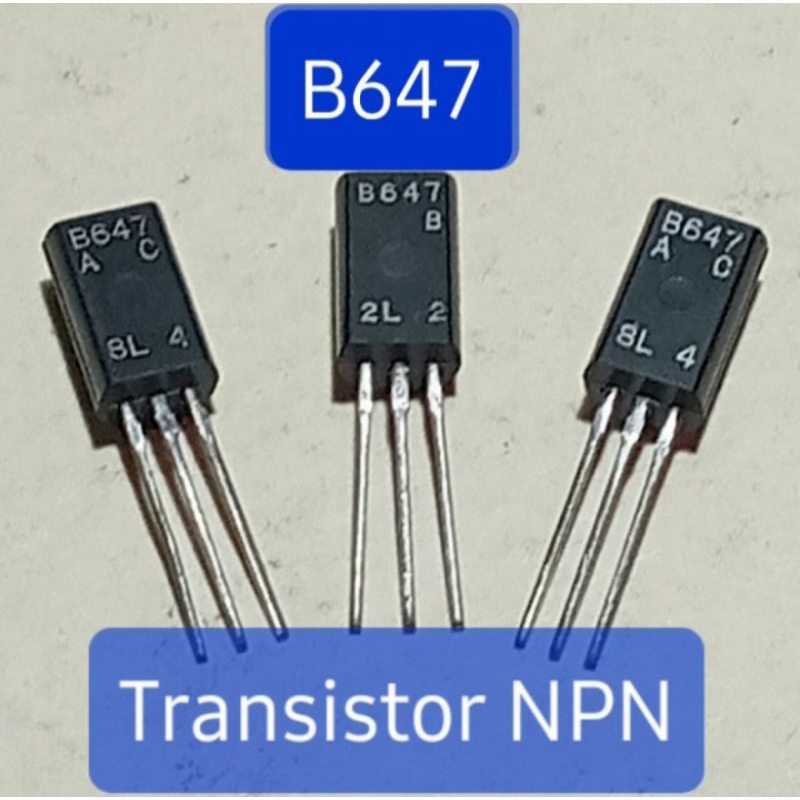 B647 Transistor PNP.