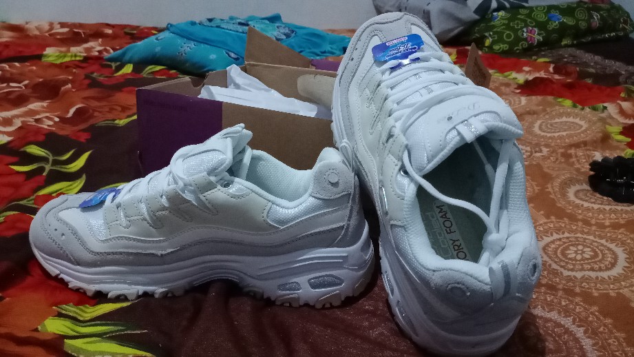 Skchers D.lites.2 Sure Thing Woman + Lengkap Box