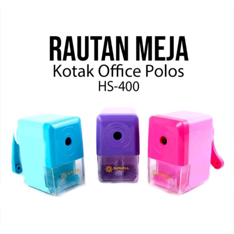 Rautan Meja Rautan 2in1 Sharpener