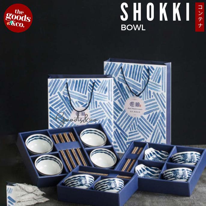 Mangkok Set Souvenir Bowl Set mangkok keramik Set Jepang .
