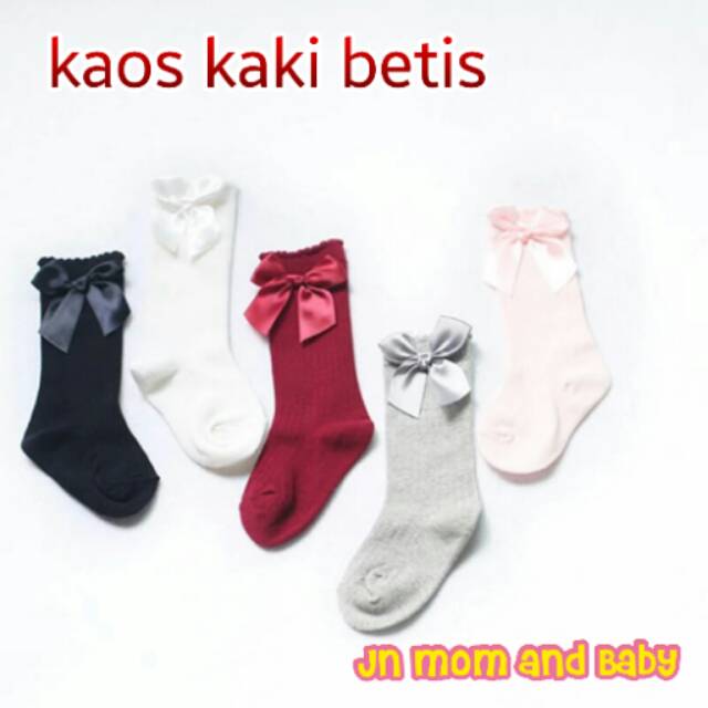 Kaos kaki betis pita