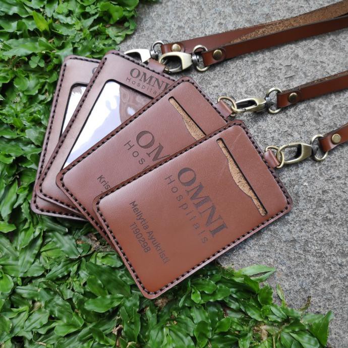 

✨ BISA COD ✨ Id Card Holder - Cokelat TERUJI Kode 968