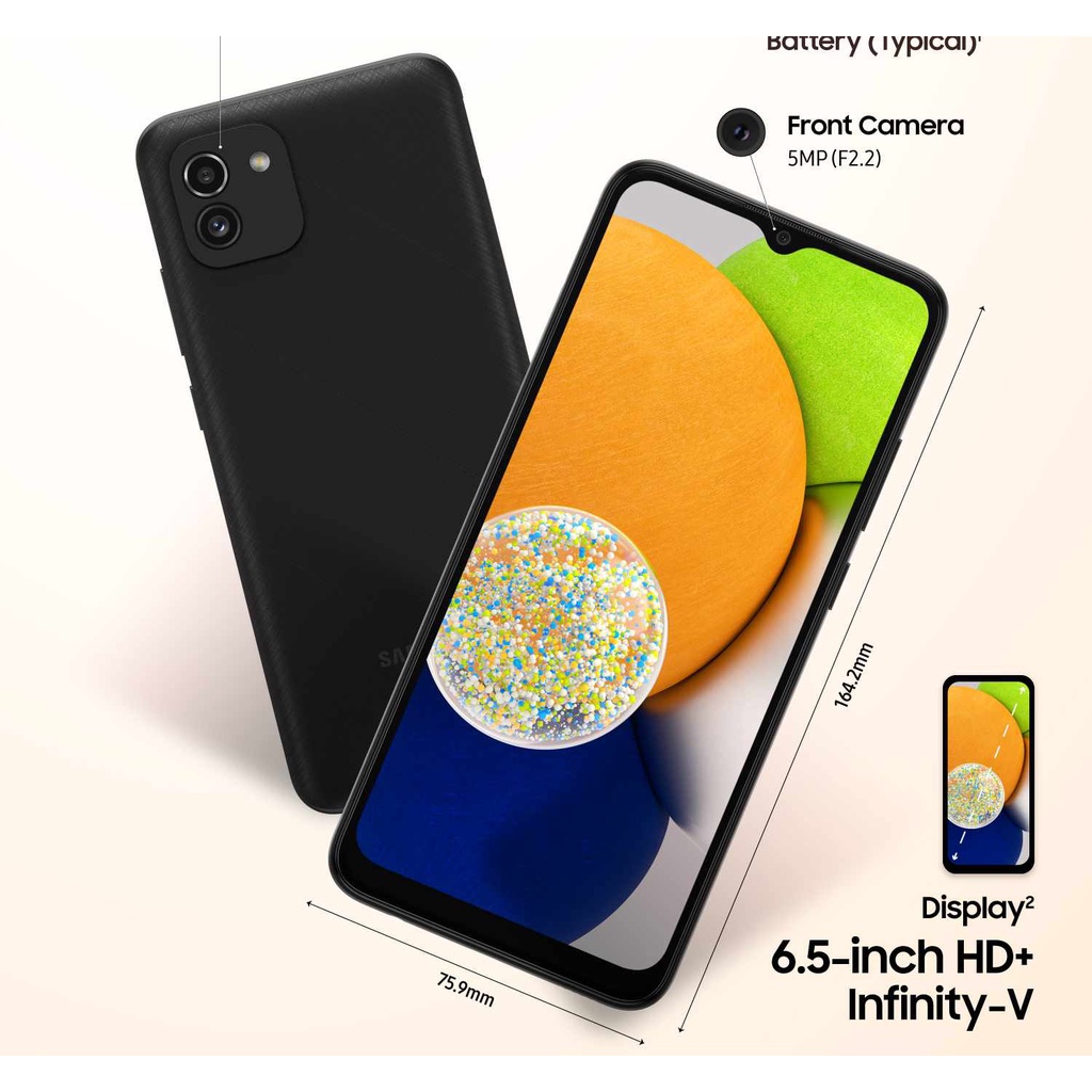 Samsung A03s + A03 [3GB+32GB] [4GB+64GB] [4GB+128GB] Garansi Resmi Sein Samsung-6
